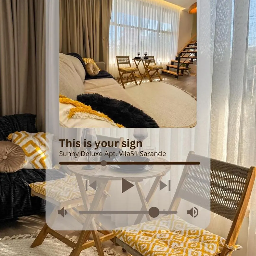 Vila 51 Sunny Deluxe Apartment Sarande
